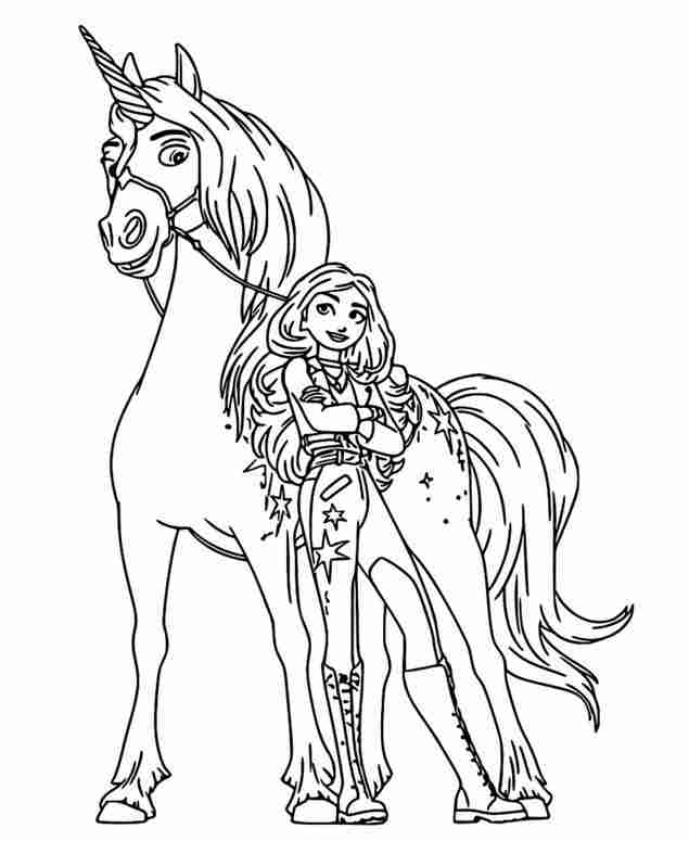 sophia wildstar unicorn academy coloring pages standing together